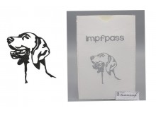 Stickdatei - Weimaraner Silhouette